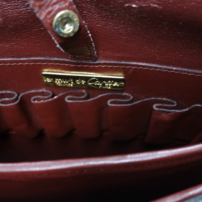 Cartier カルティエ マストライン レザー ミニショルダーバッグ | Vintage.City 古着屋、古着コーデ情報を発信