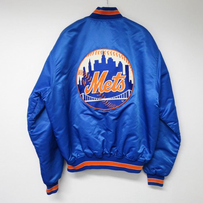 Vintage STARTER スターター MLB New York Mets ナイロンスタジャン　USA製 | Vintage.City 古着屋、古着コーデ情報を発信