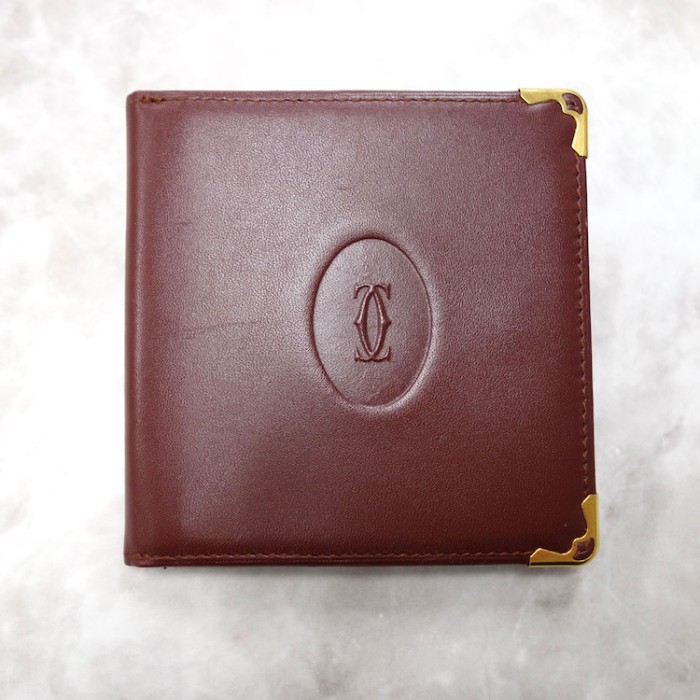 Cartier カルティエ マストライン レザー 二つ折り財布 イタリア製 | Vintage.City 古着屋、古着コーデ情報を発信