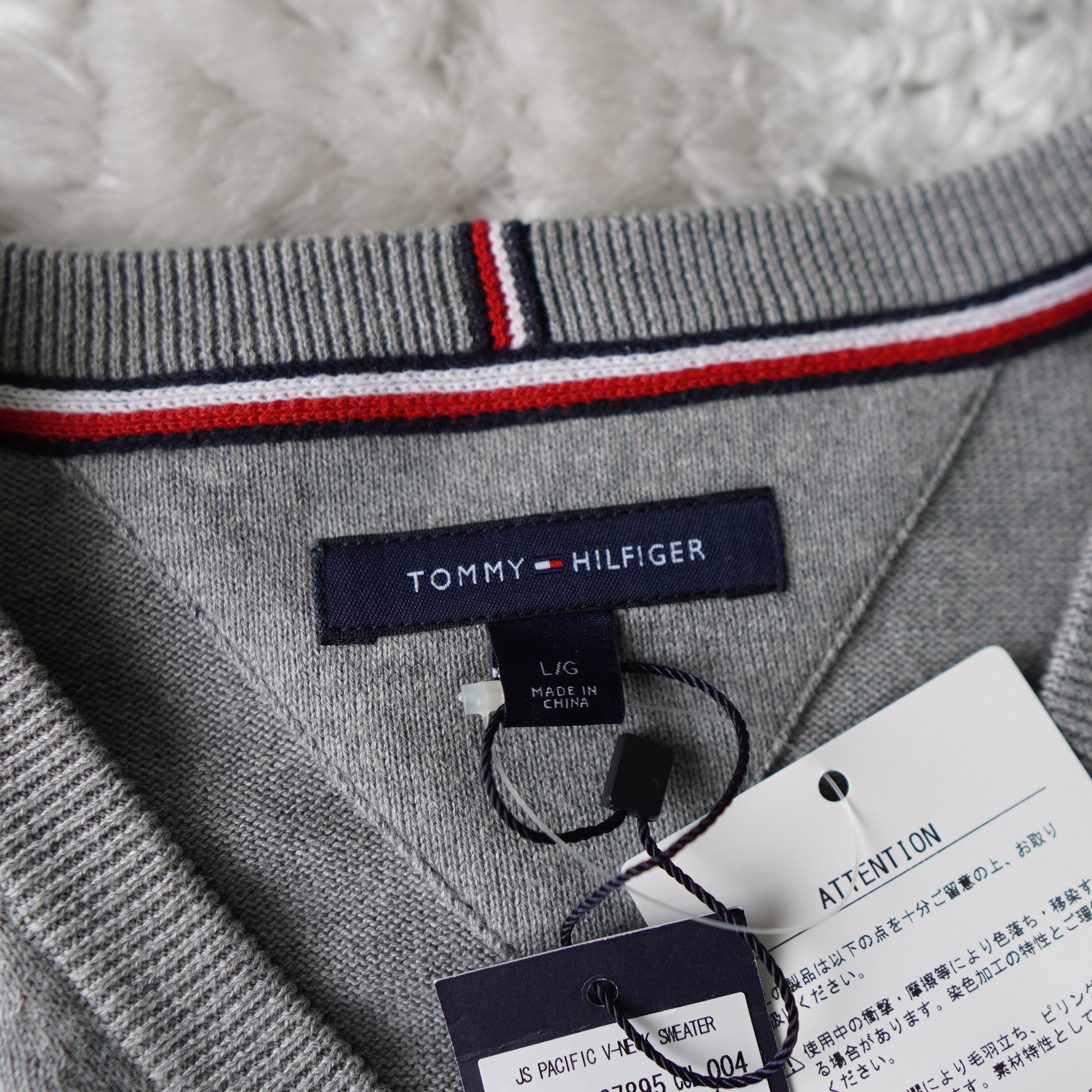 TOMMY HILFIGER / トミーヒルフィガー ニット / セーター ロゴ刺繍 ...