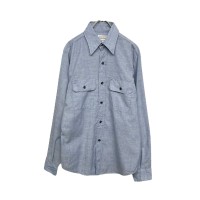 70's “FIVE BROTHER” L/S Chambray Shirt「Made in USA」 | Vintage.City 古着屋、古着コーデ情報を発信