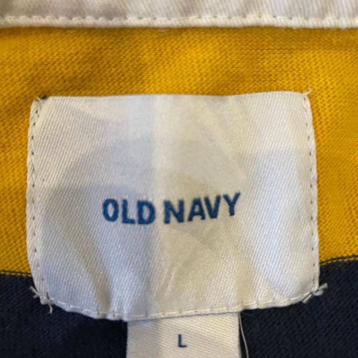 OLD NAVY border design rugger shirt | Vintage.City 古着屋、古着コーデ情報を発信