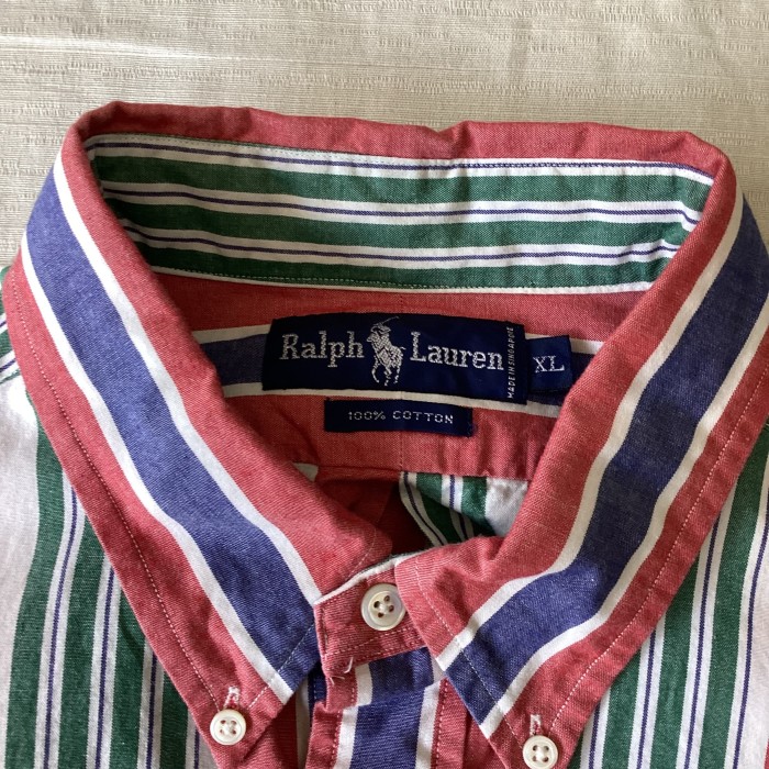 90’s~00’s Ralph Lauren/ラルフローレン マルチストライプシャツ ロングスリーブシャツ fc-1661 | Vintage.City 古着屋、古着コーデ情報を発信