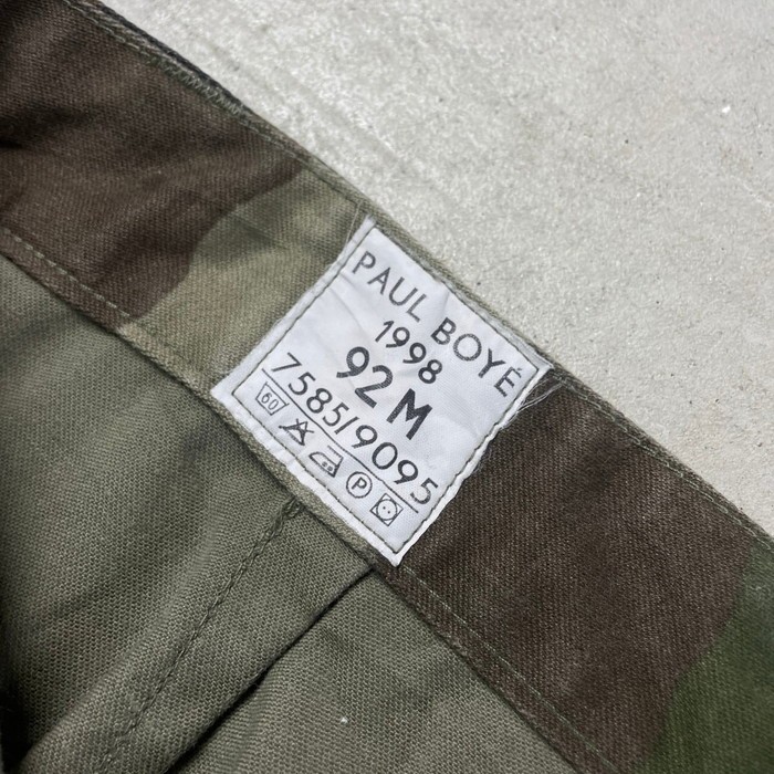 90年代 フランス軍 PAUL BOYE F2 ミリタリーパンツ カーゴパンツ メンズW35相当 | Vintage.City 古着屋、古着コーデ情報を発信