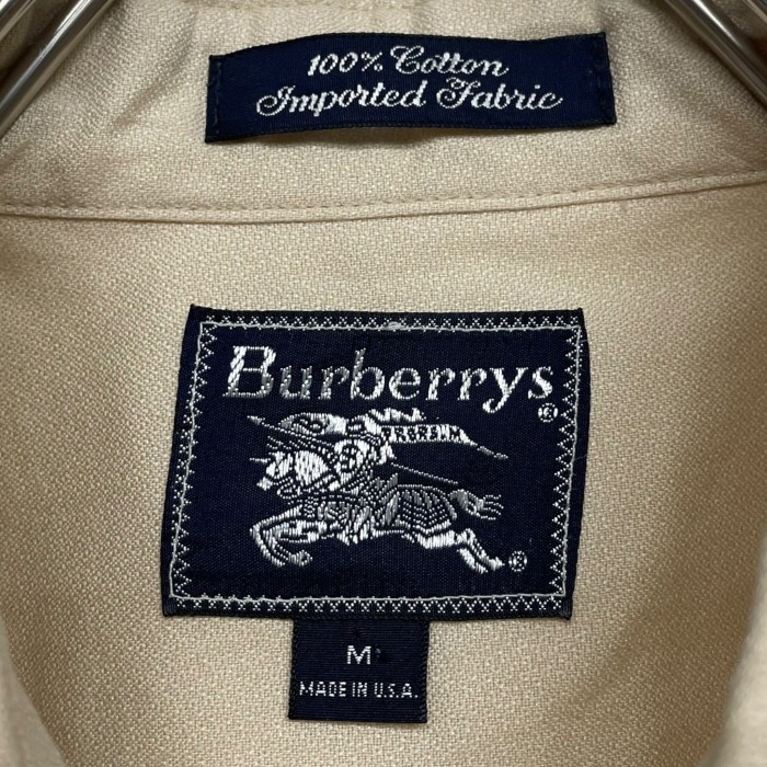 80's “Burberrys” L/S Cotton Shirt「Made in USA」 | Vintage.City 古着屋、古着コーデ情報を発信