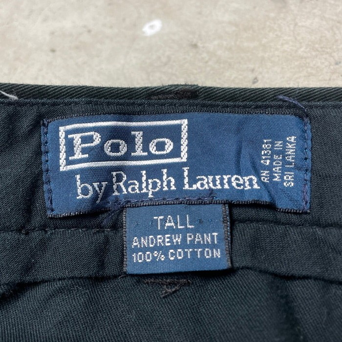 90年代 Polo by Ralph Lauren ポロバイラルフローレン チノパンツ 2タック メンズW42 TALL | Vintage.City 古着屋、古着コーデ情報を発信