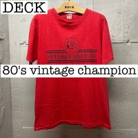 【5月29日まで購入可能】80s ヴィンテージ　champion カレッジプリント　Tシャツ　トリコタグ   TS184 | Vintage.City 古着屋、古着コーデ情報を発信