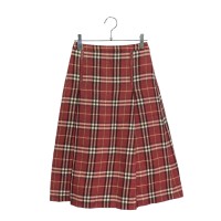 90s BURBERRY BLUE LABEL wool check skirt | Vintage.City 古着屋、古着コーデ情報を発信