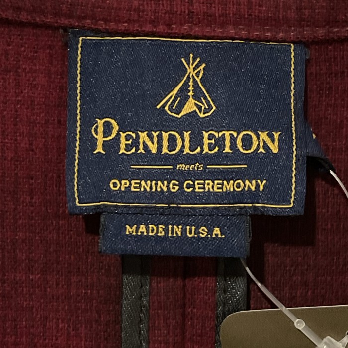 PENDLETON meets OPENING CEREMONY オンブレチェック ジャケット A376 ウール　カーディガン ペンドルトン ミーツ オープニングセレモニー | Vintage.City 古着屋、古着コーデ情報を発信