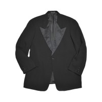 80s Vintage GIORGIO ARMANI Tuxedo Jacket | Vintage.City 古着屋、古着コーデ情報を発信