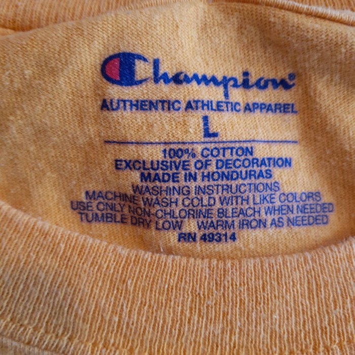 Champion college long sleeve t shirt | Vintage.City 빈티지숍, 빈티지 코디 정보