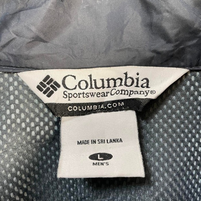 Columibia nylon tech jacket size L 配送C　コロンビア　ナイロンジャケット　マウンテンパーカー　バイカラー | Vintage.City 빈티지숍, 빈티지 코디 정보