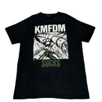１９９３ KMFDM SUCKS  ケーエムエフディーエム サックス Tシャツ | Vintage.City 빈티지숍, 빈티지 코디 정보