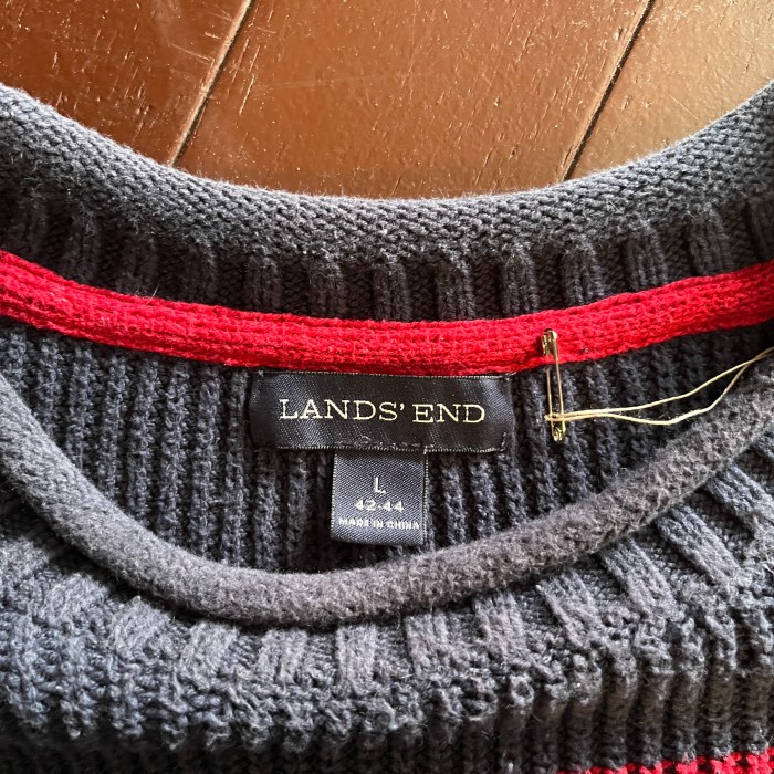 00's Land's End Cotton Knit Sweater ランズエンド コットンニット セーター L | Vintage.City Vintage Shops, Vintage Fashion Trends