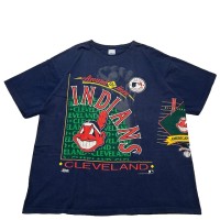 ９０S MLB Cleveland Indians  クリーブランド インディアンス Tシャツ | Vintage.City 古着屋、古着コーデ情報を発信