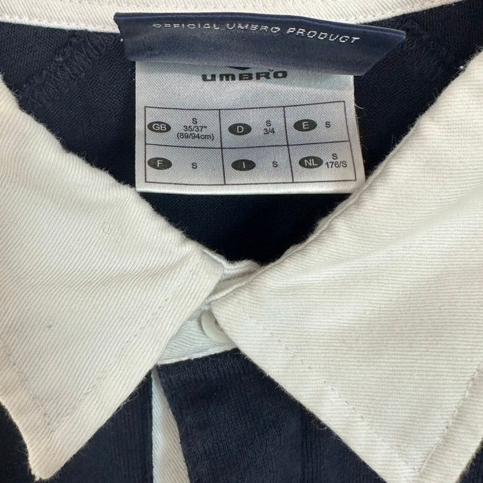 UMBRO アンブロ ラガーシャツ 刺繍ロゴ ワンポイント イングランド | Vintage.City 古着屋、古着コーデ情報を発信