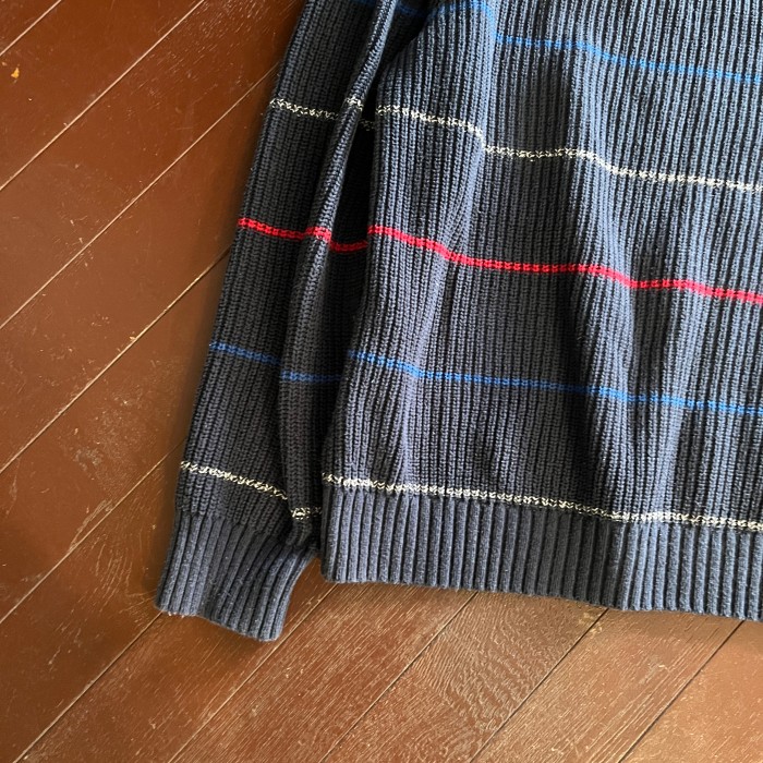 00's Land's End Cotton Knit Sweater ランズエンド コットンニット セーター L | Vintage.City 古着屋、古着コーデ情報を発信