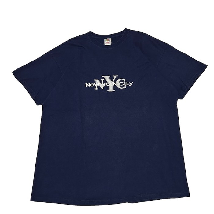 NEW YORK CITY NYC  ニューヨークシティ 　スーベニア 刺繍 Tシャツ | Vintage.City 빈티지숍, 빈티지 코디 정보