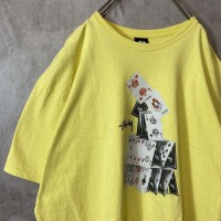 STUSSY tramp design T-shirt size XXL 配送A ステューシー　トランプ柄　オーバーサイズ | Vintage.City 빈티지숍, 빈티지 코디 정보
