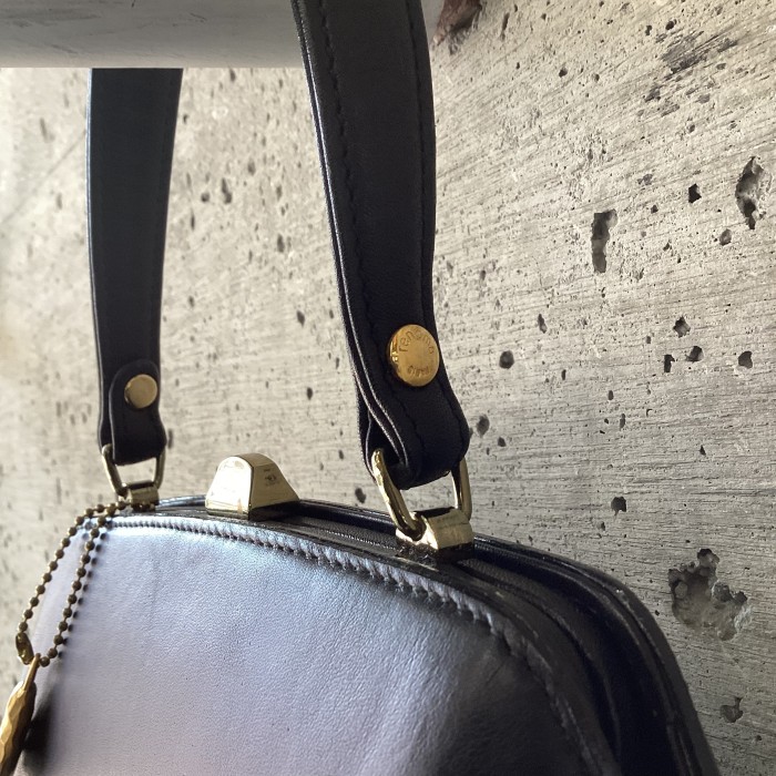 renoma black leather purse bag | Vintage.City 古着屋、古着コーデ情報を発信