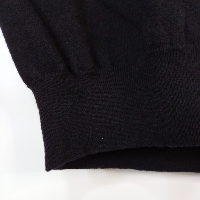 イタリア製　フレッドペリー　ニットベスト　刺繍ロゴ　ユーロ古着　ブラック　黒　Ｍ | Vintage.City 古着屋、古着コーデ情報を発信