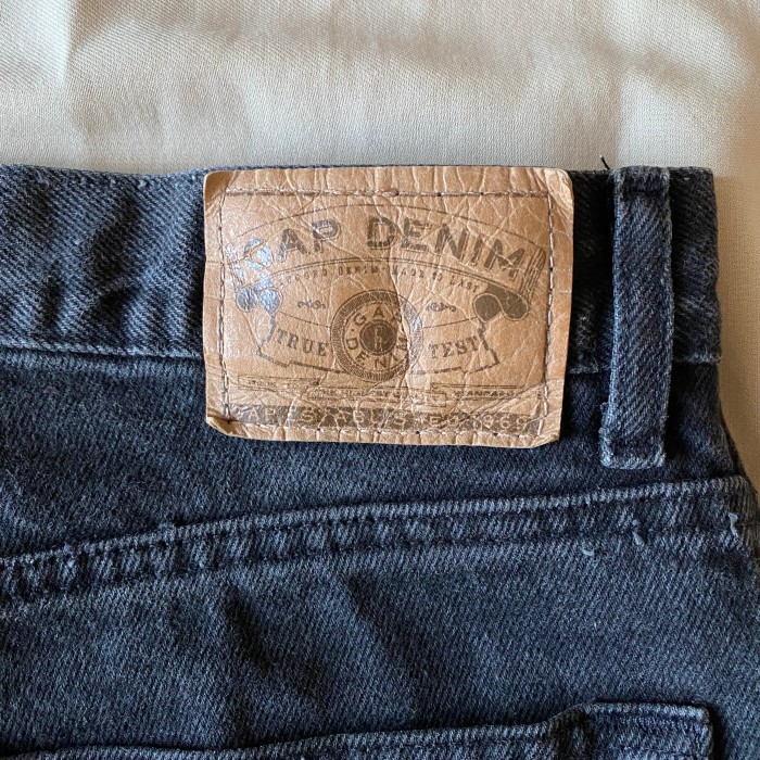 90s USA made /《GAP》black denim pants オールドギャップ ブラックデニム | Vintage.City 古着屋、古着コーデ情報を発信