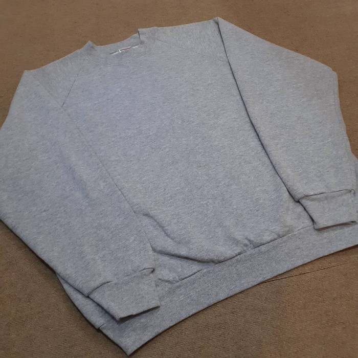 90s~ FRUIT OF THE ROOM raglan plain sweat(made in USA) | Vintage.City 古着屋、古着コーデ情報を発信