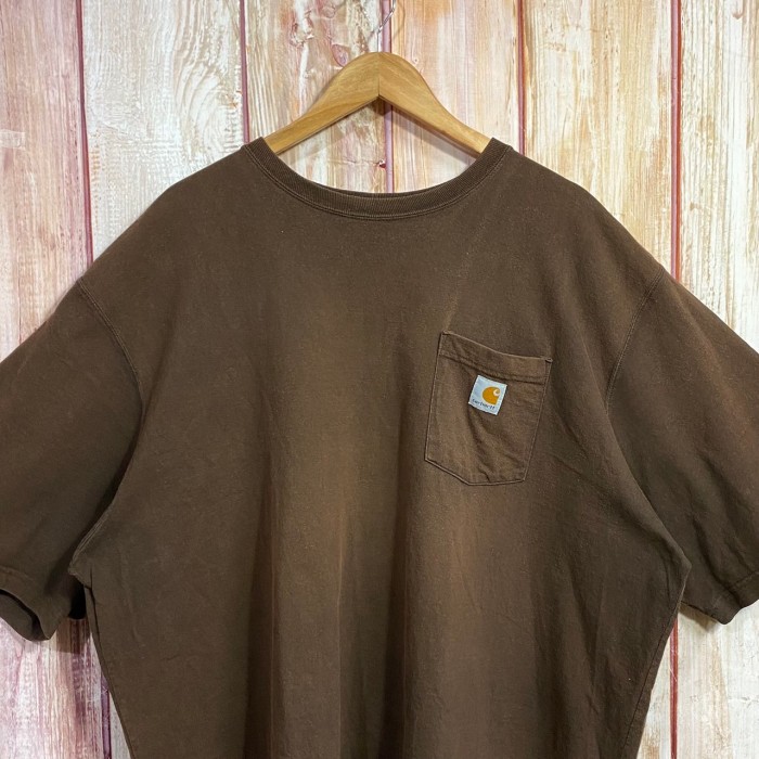 カーハート　carhartt　メンズ　トップス　半袖　Tシャツ　オーバーサイズ　ブラウン | Vintage.City 빈티지숍, 빈티지 코디 정보