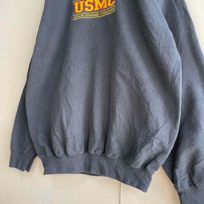 USMC embroidery logo sweat size M 配送C 米軍　刺繍ロゴ　スウェット　メキシコ製　ギルダン | Vintage.City Vintage Shops, Vintage Fashion Trends