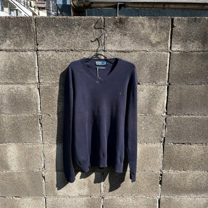 Polo Ralph Lauren pima cotton knit | Vintage.City 古着屋、古着コーデ情報を発信