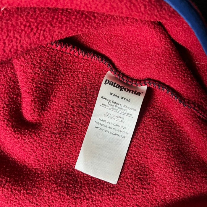 18年製 Patagonia 2トーン スナップT プルオーバー フリース ジャケット L / パタゴニア ジャンパー ハイネック ネイビー レッド | Vintage.City 古着屋、古着コーデ情報を発信