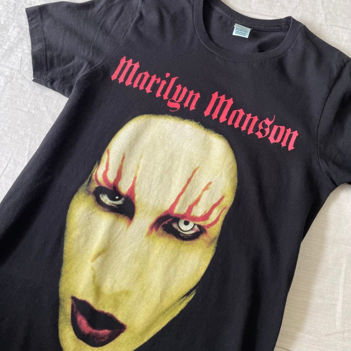 Marilyn Manson/マリリン・マンソン Tシャツ バンドT アーティストT プリントT 古着 fc-1687 | Vintage.City 빈티지숍, 빈티지 코디 정보