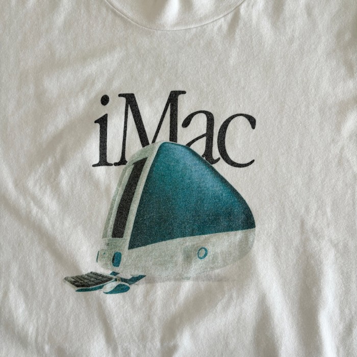 90s Hanes Apple iMac Tシャツ　古着 | Vintage.City 빈티지숍, 빈티지 코디 정보