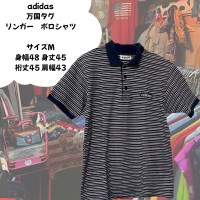 Adidas ポロシャツ　リンガー　ロゴ　万国タグ | Vintage.City 古着屋、古着コーデ情報を発信