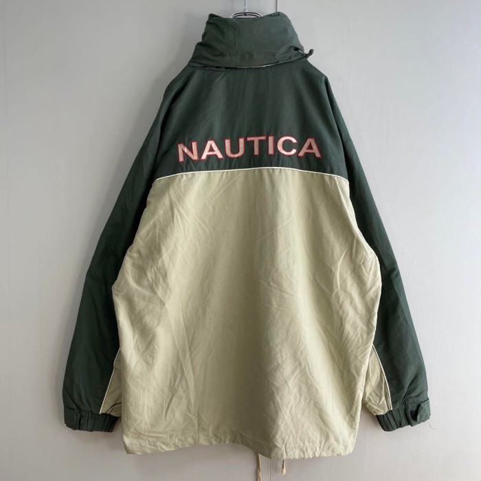 NAUTICA embroidery nylon jacket size XL 配送C ノーティカ　背面刺繍ロゴ　ナイロンジャケット　セーリングジャケット | Vintage.City Vintage Shops, Vintage Fashion Trends