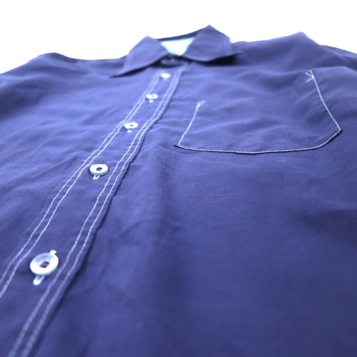 JC Penney ドレスシャツ S ネイビー コットン 70年代 | Vintage.City 빈티지숍, 빈티지 코디 정보