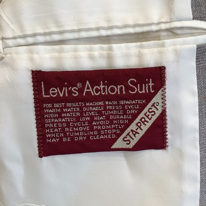 【Levi's】80-90's ACTION SUIT size38R(実寸M程度) | Vintage.City 古着屋、古着コーデ情報を発信