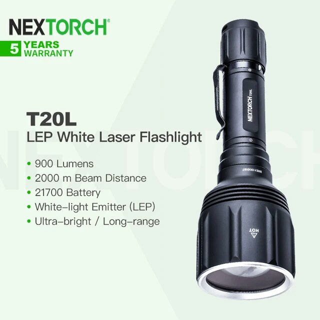 NEXTORCH T20L レーザー励起光 プラズマライト 2000ｍ