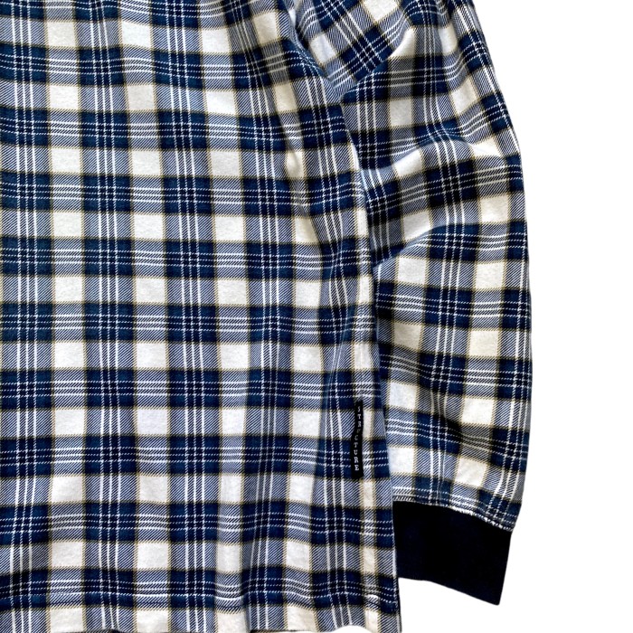 90’s “STRUCTURE” L/S Check Polo Shirt | Vintage.City 古着屋、古着コーデ情報を発信