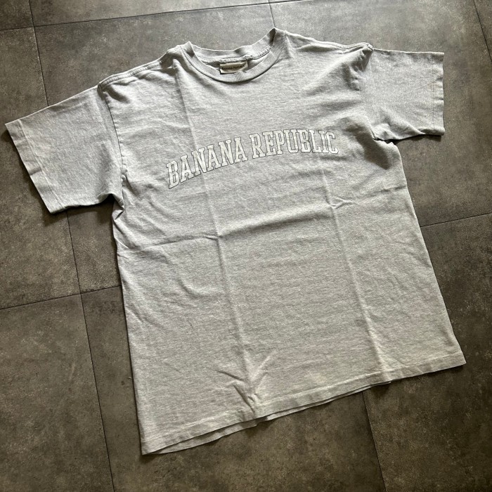 90s バナナリパブリック tシャツ USA製 グレー XS | Vintage.City 古着屋、古着コーデ情報を発信