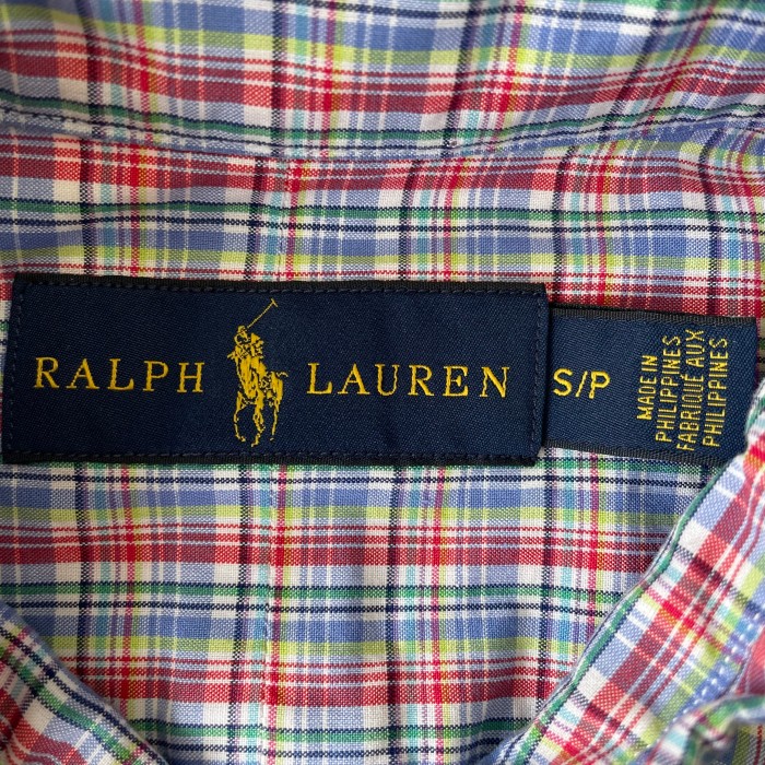 Ralph Lauren/ラルフローレン  ボタンダウンシャツ チェックシャツ トップス シャツ 古着 fc-1699 | Vintage.City 빈티지숍, 빈티지 코디 정보