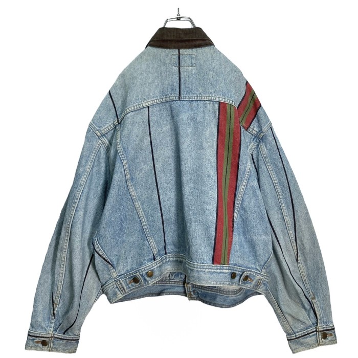 90s MARITHE FRANCOIS GIRBAUD switching denim jacket | Vintage.City 古着屋、古着コーデ情報を発信