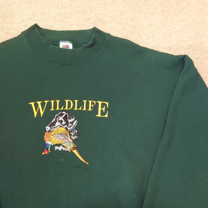90s FRUIT OF THE ROOM embroidery sweat (made in USA) | Vintage.City 빈티지숍, 빈티지 코디 정보