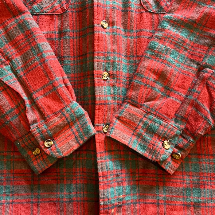 80's~90's St John's Bay Quilted Flannel Check Shirt セントジョンズベイ 中綿 チェック ネルシャツ XL | Vintage.City 빈티지숍, 빈티지 코디 정보