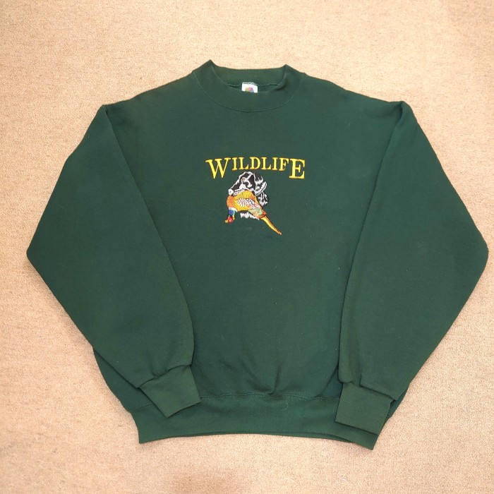 90s FRUIT OF THE ROOM embroidery sweat (made in USA) | Vintage.City 빈티지숍, 빈티지 코디 정보