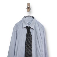 【CALVIN KLEIN】長袖デザインシャツ＋ネクタイ | Vintage.City 古着屋、古着コーデ情報を発信