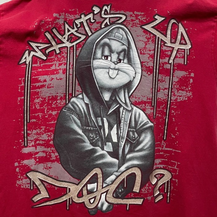 “WHAT'S UP DOC” Character Print Tee「BUGS BUNNY」 | Vintage.City 古着屋、古着コーデ情報を発信