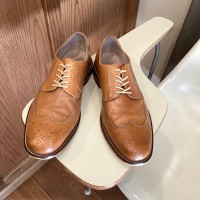 【Banana Republic】WING TIP LEATHER SHOES US8.5(26.5cm) | Vintage.City 古着屋、古着コーデ情報を発信