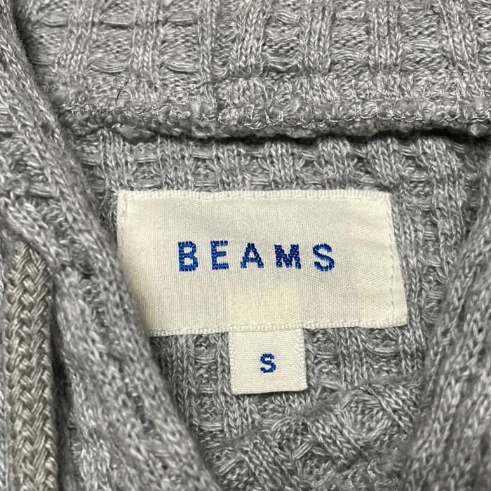 BEAMS サーマルプルオーバーパーカー グレー Sサイズ | Vintage.City 古着屋、古着コーデ情報を発信