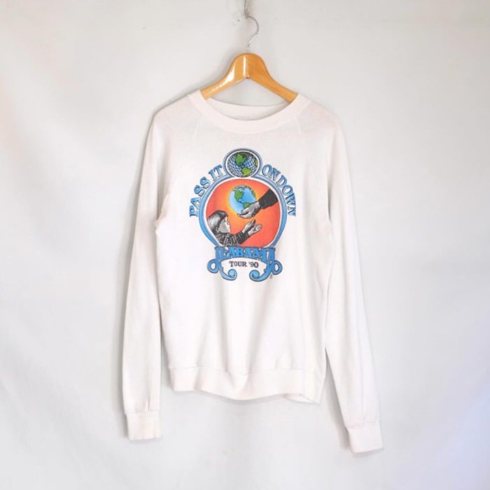 ALABAMA 90s Teejays ボディ 1990TOUR コットンポリスウェットシャツ　MADE IN USA | Vintage.City 빈티지숍, 빈티지 코디 정보